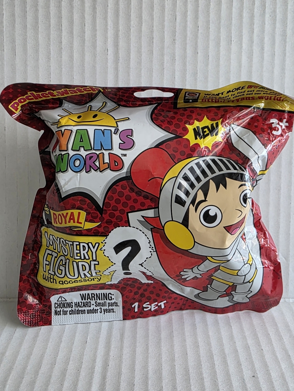 NIP Ryan's World Series 1 Royal Mystery Figure With Accessory